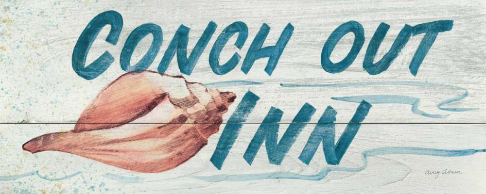 Conch Out Inn- In Color art print by Avery Tillmon for $57.95 CAD