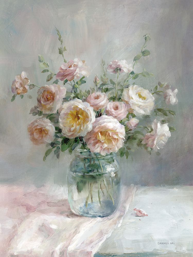 Romantic Bouquet art print by Danhui Nai for $57.95 CAD