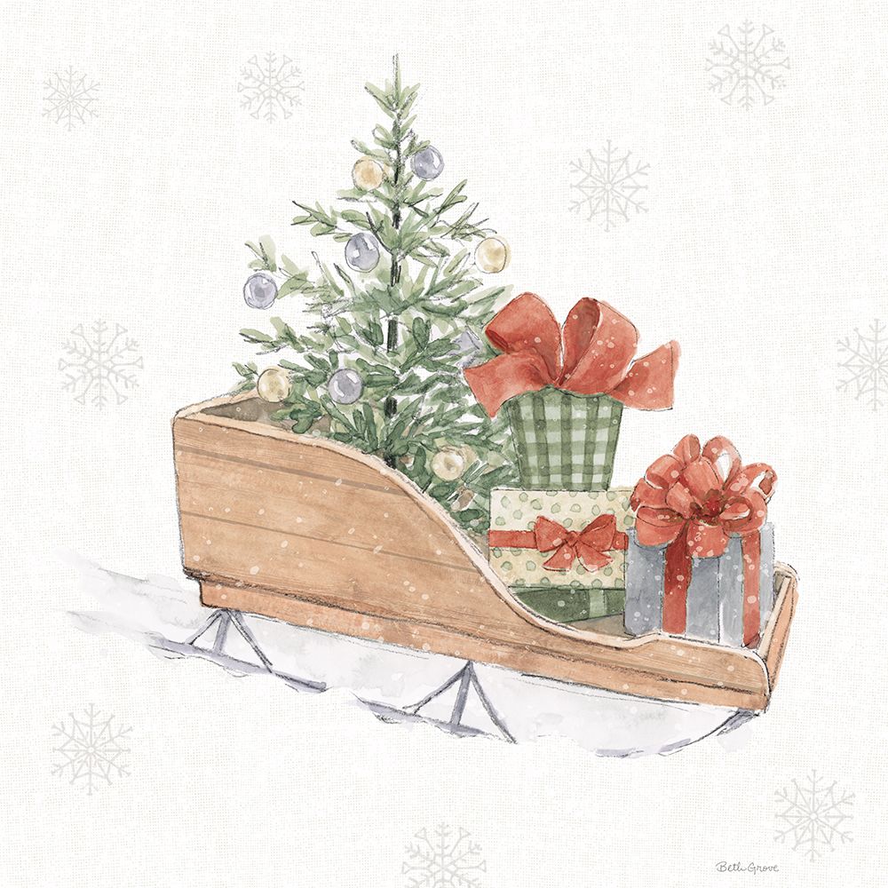 Sweet Season Red IV art print by Beth Grove for $57.95 CAD