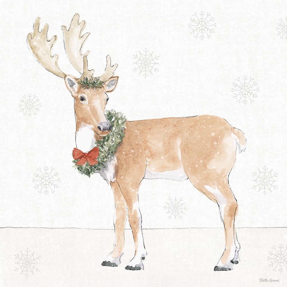 Sweet Season Red VII art print by Beth Grove for $57.95 CAD