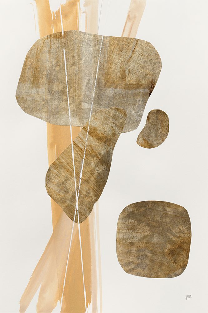 Metallic Texture Tall II art print by Chris Paschke for $57.95 CAD