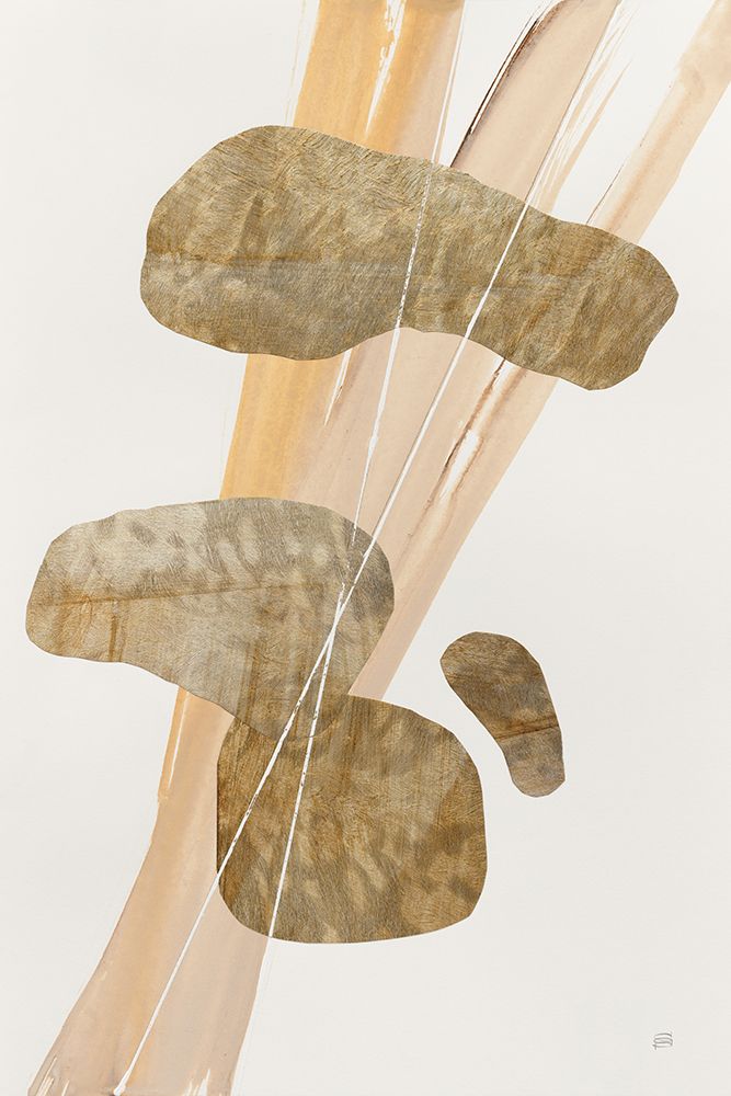 Metallic Texture Tall IV art print by Chris Paschke for $57.95 CAD