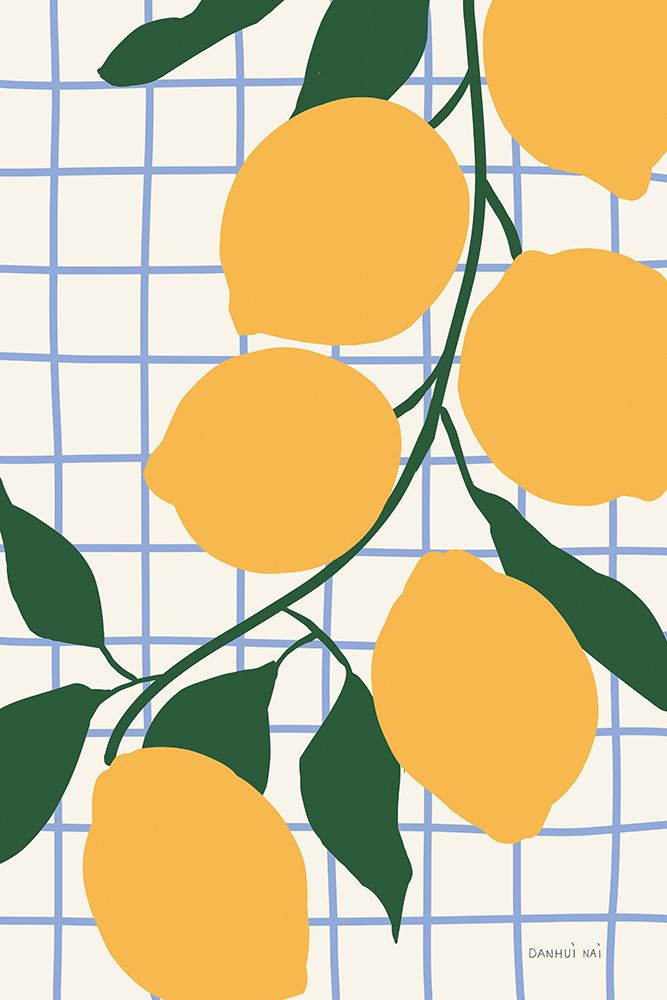Kitchen Lemons art print by Danhui Nai for $57.95 CAD