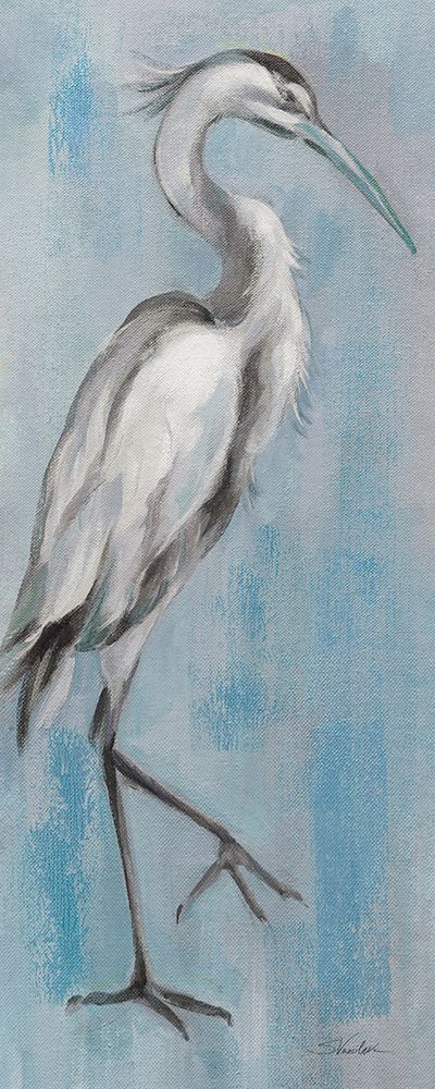 Vintage Heron I v2 art print by Silvia Vassileva for $57.95 CAD