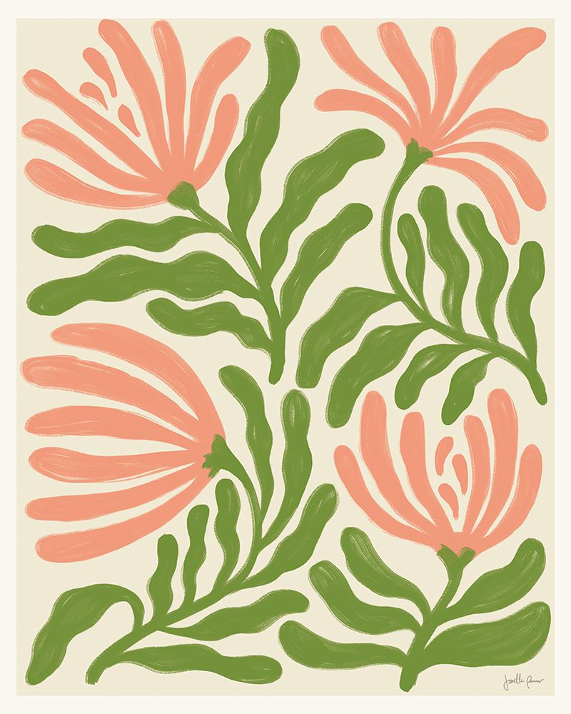 Simple Petals I Bright art print by Janelle Penner for $57.95 CAD