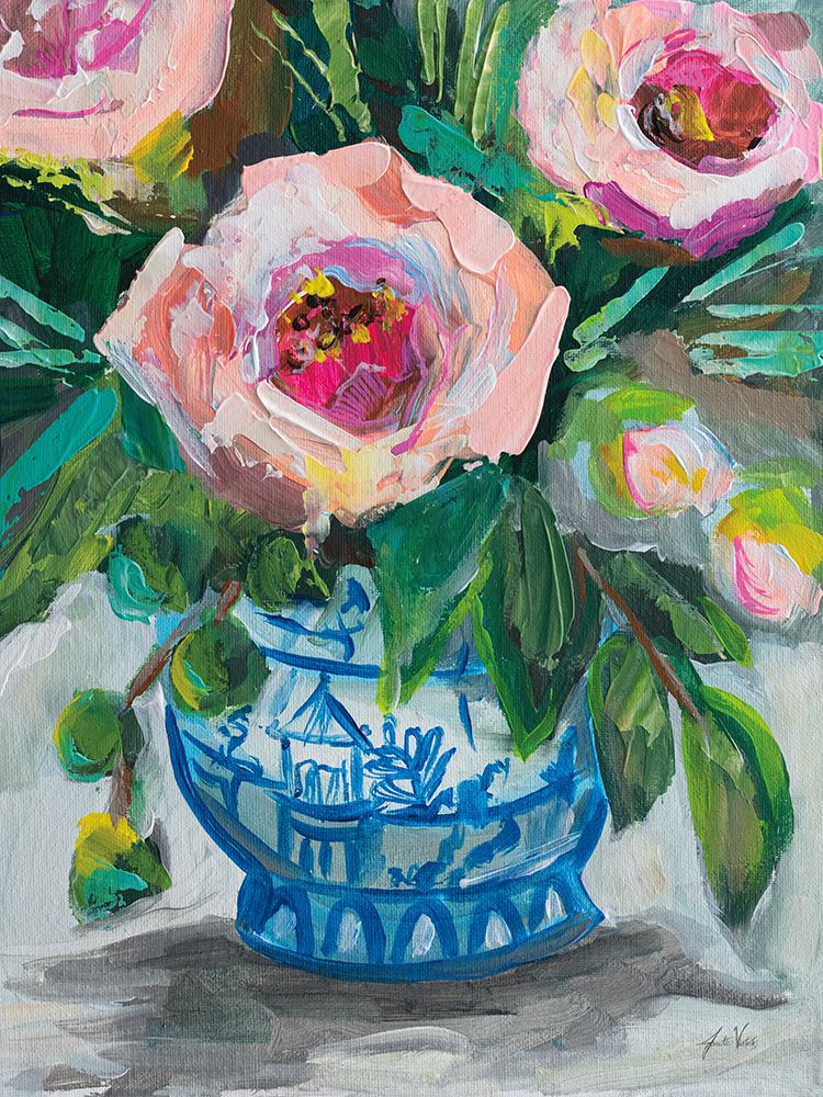 Feeling Rosy art print by Jeanette Vertentes for $57.95 CAD