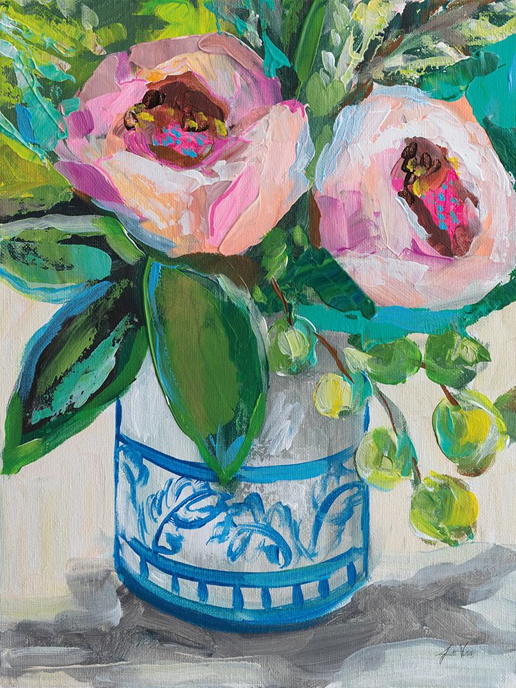 Charlottes Bouquet art print by Jeanette Vertentes for $57.95 CAD