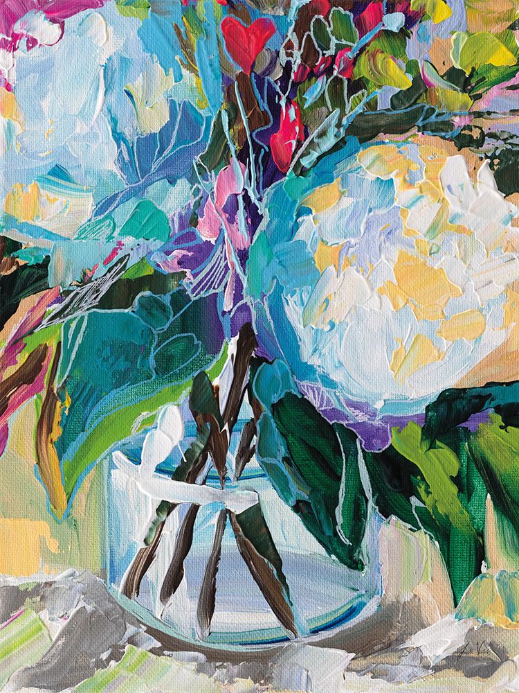 Amour art print by Jeanette Vertentes for $57.95 CAD
