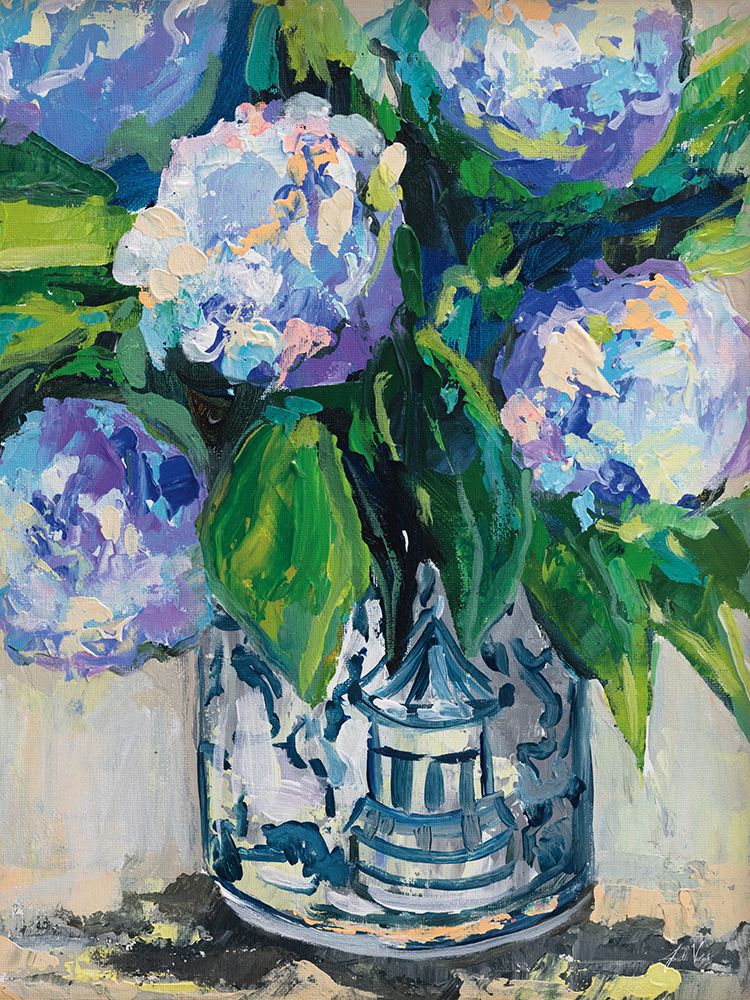 Blue China art print by Jeanette Vertentes for $57.95 CAD