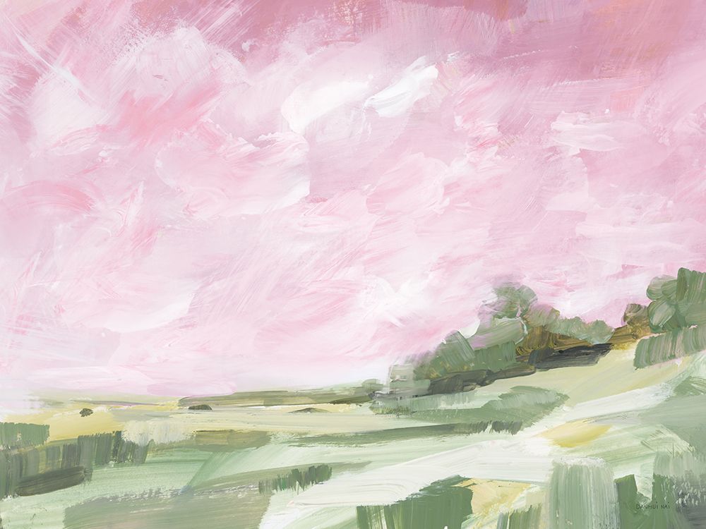 Pink Sky art print by Danhui Nai for $57.95 CAD