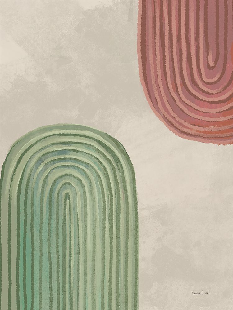 Earthy Arches II art print by Danhui Nai for $57.95 CAD
