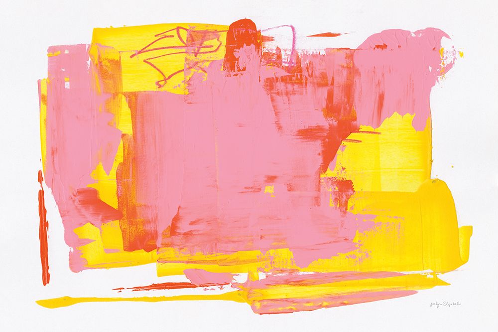 Lemonade Burst art print by Jocelyn Elizabeth for $57.95 CAD