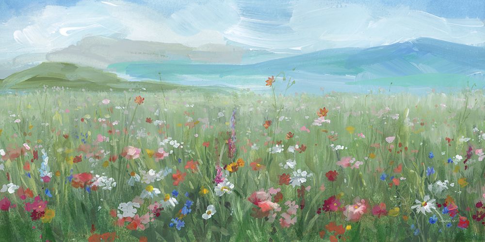 Field of Flowers art print by Danhui Nai for $57.95 CAD