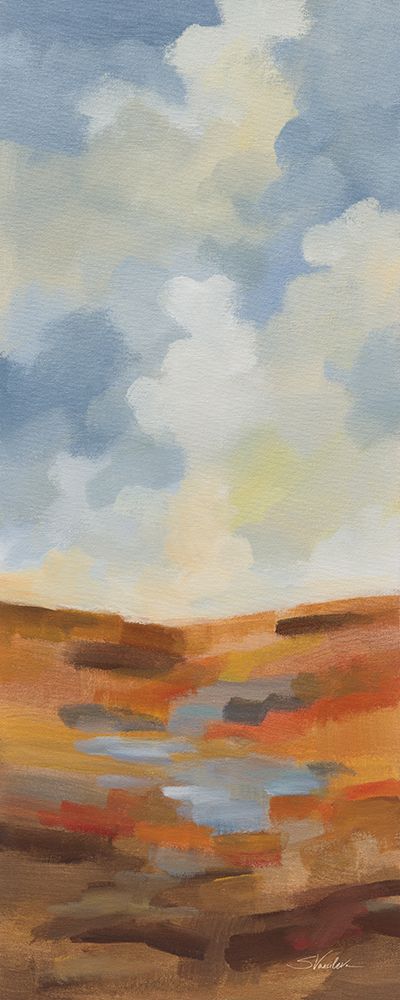 Earth and Sky Trio I art print by Silvia Vassileva for $57.95 CAD