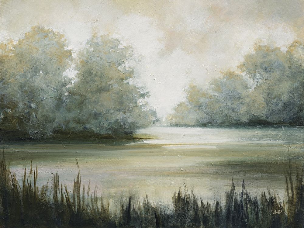 Glimpse of a Lake art print by Julia Purinton for $57.95 CAD