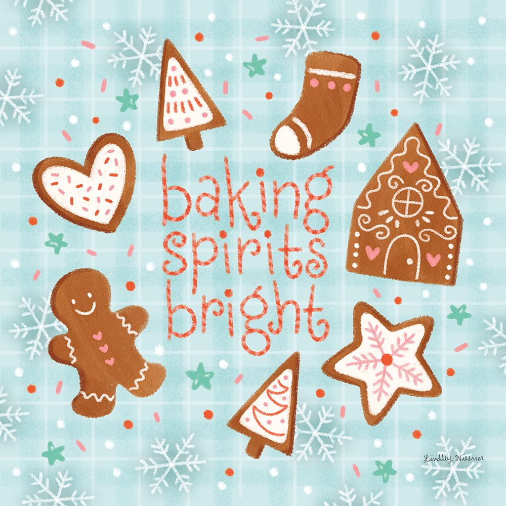 Christmas Treats IV art print by Lindley Wiesner for $57.95 CAD