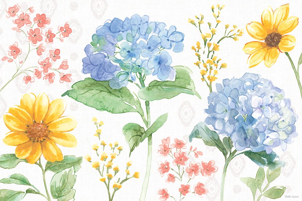 Sweet Garden I art print by Beth Grove for $57.95 CAD