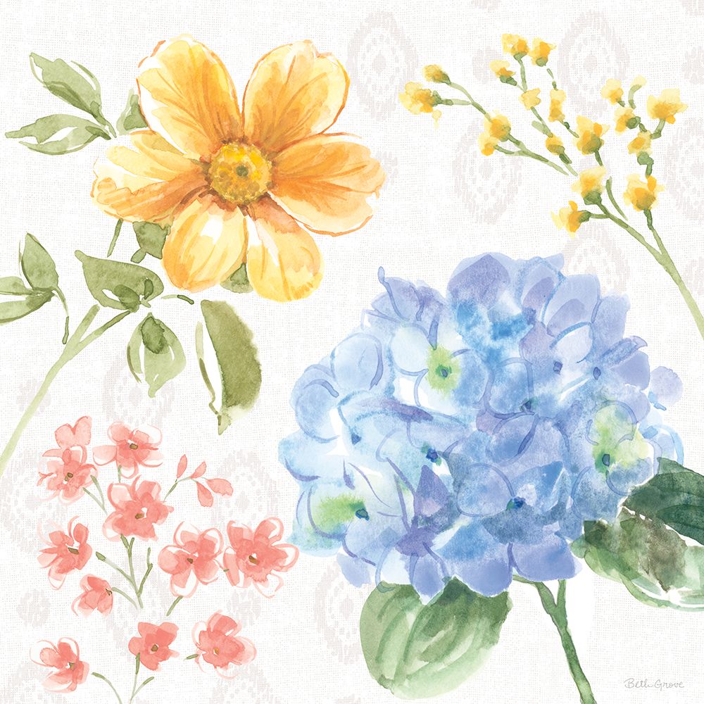 Sweet Garden II art print by Beth Grove for $57.95 CAD
