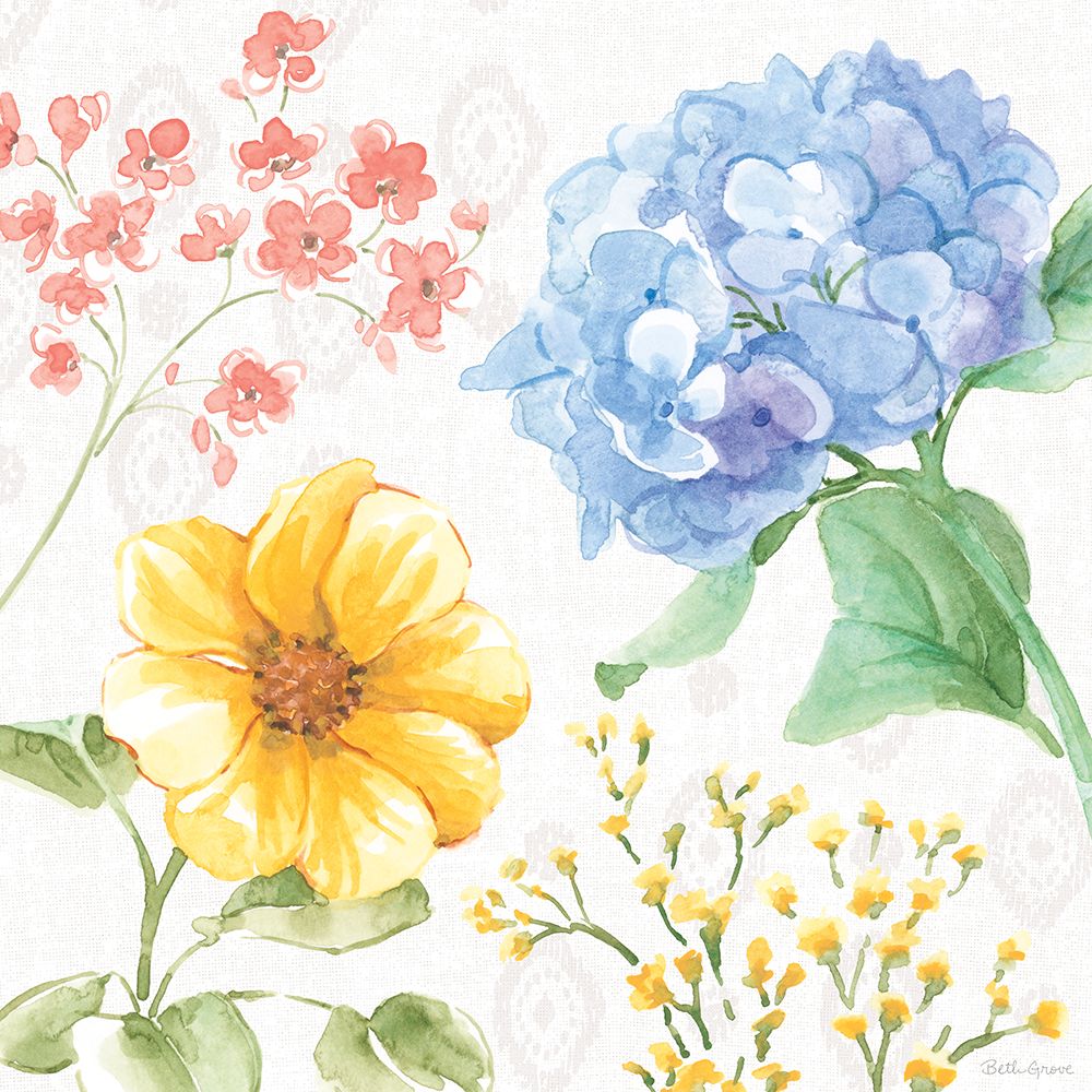 Sweet Garden III art print by Beth Grove for $57.95 CAD