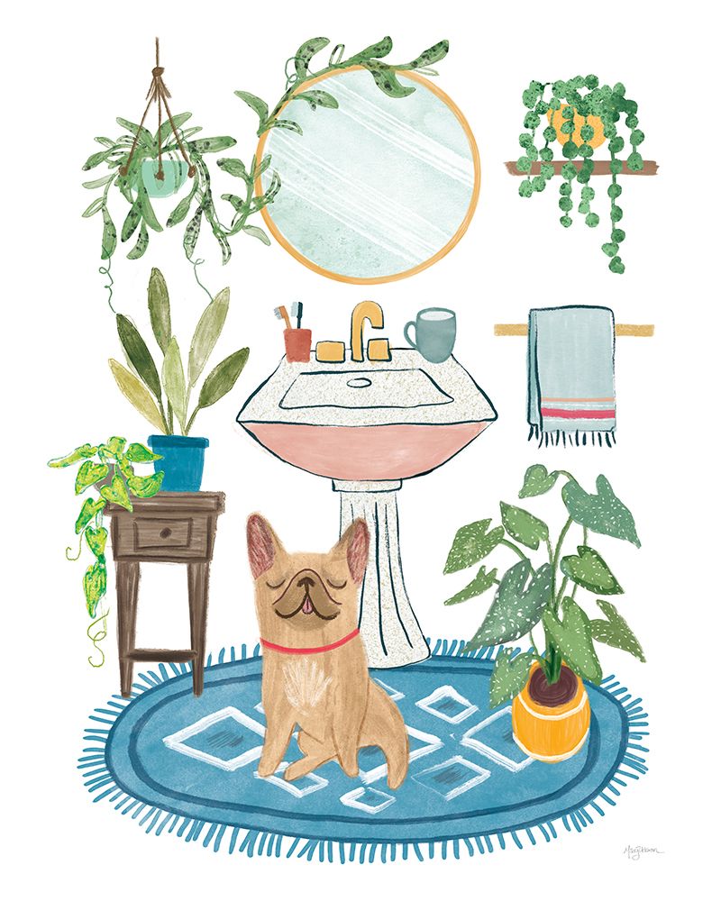Urban Jungle Bath III Pet art print by Mary Urban for $57.95 CAD