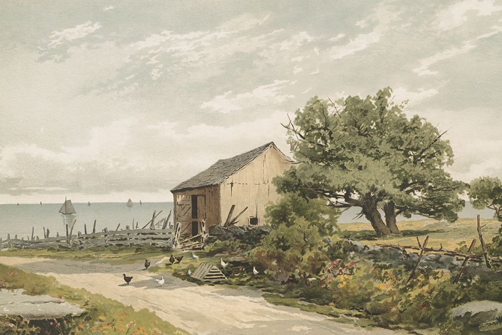 Road to the Shore art print by Public Domain for $57.95 CAD