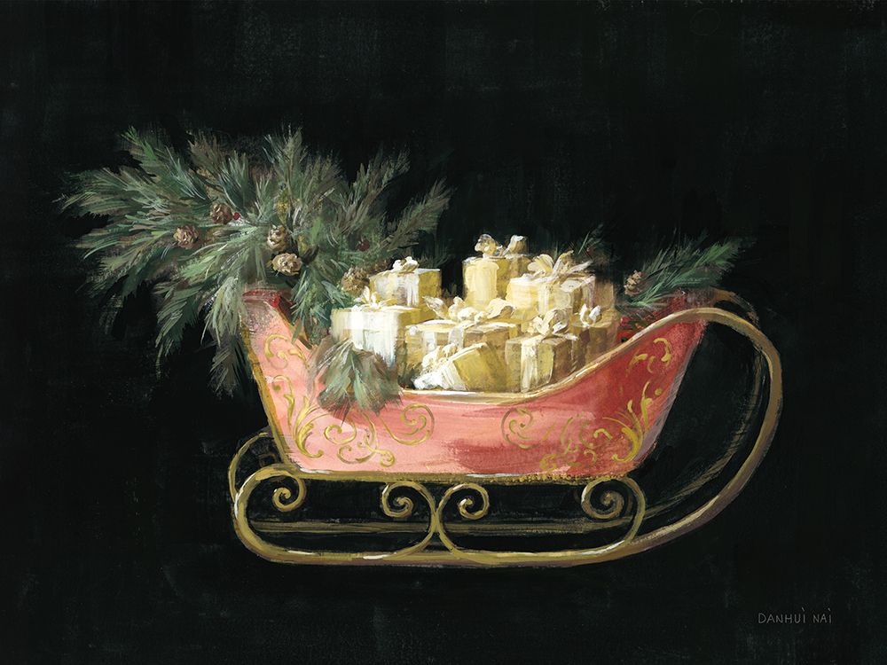 Jingle All the Way I art print by Danhui Nai for $57.95 CAD