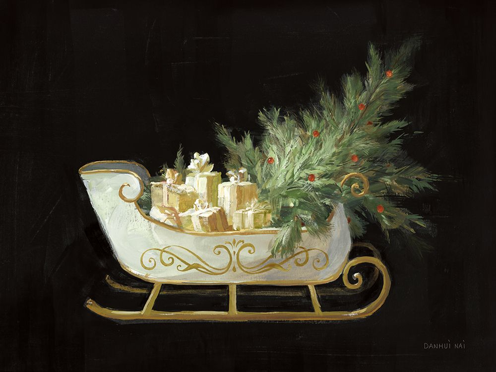 Jingle All the Way II art print by Danhui Nai for $57.95 CAD