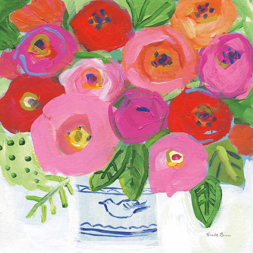 Elegant Bouquet art print by Farida Zaman for $57.95 CAD