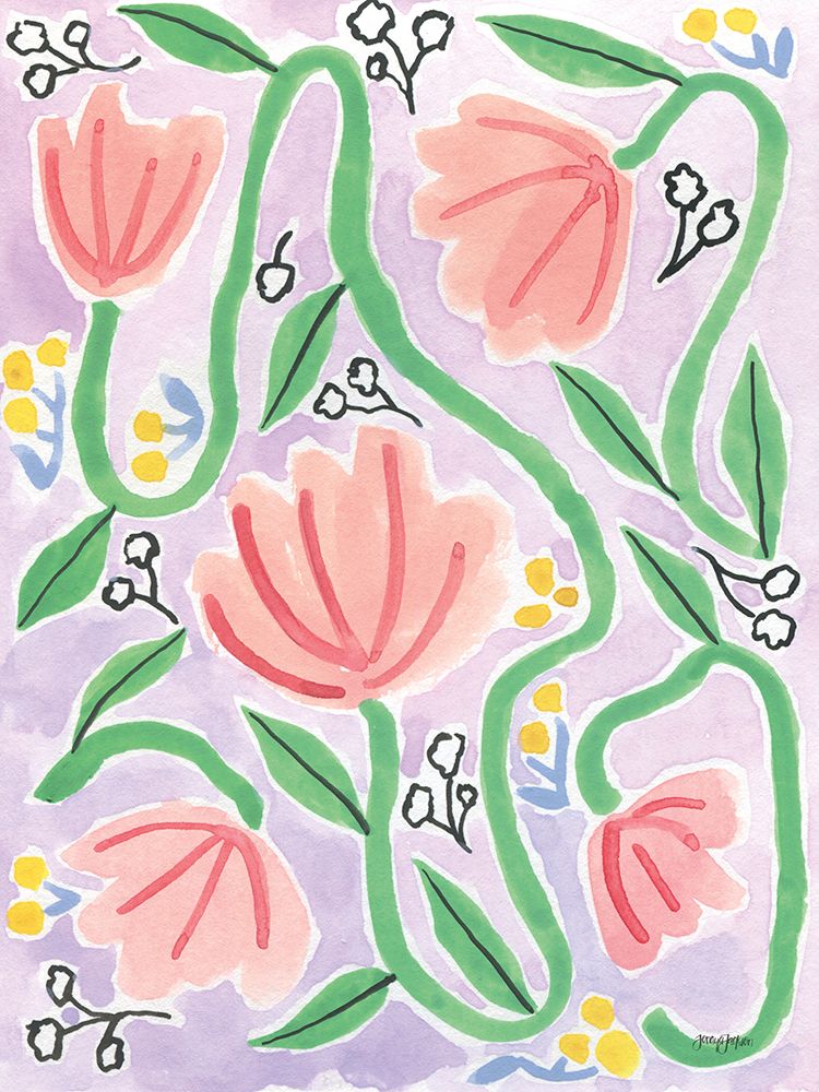 Wildflower Whimsy I art print by Jenaya Jackson for $57.95 CAD