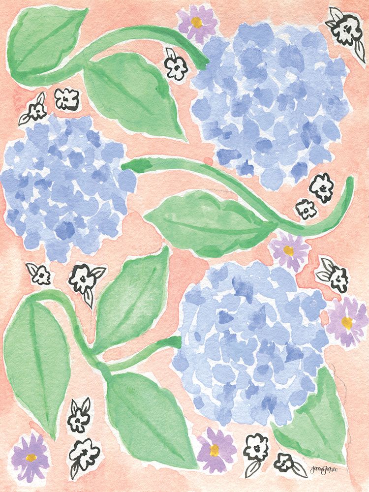 Wildflower Whimsy II art print by Jenaya Jackson for $57.95 CAD