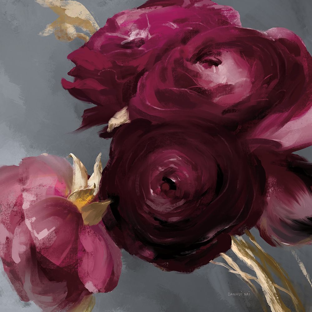 Plum Ranculus art print by Danhui Nai for $57.95 CAD