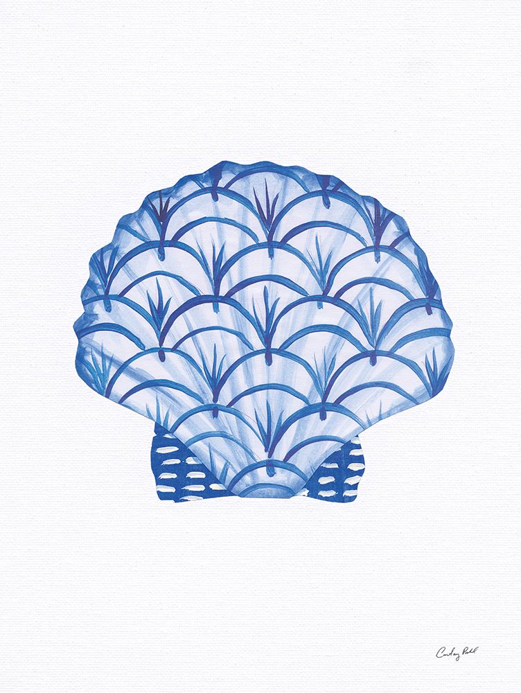 Chinoiserie Shells II art print by Courtney Prahl for $57.95 CAD