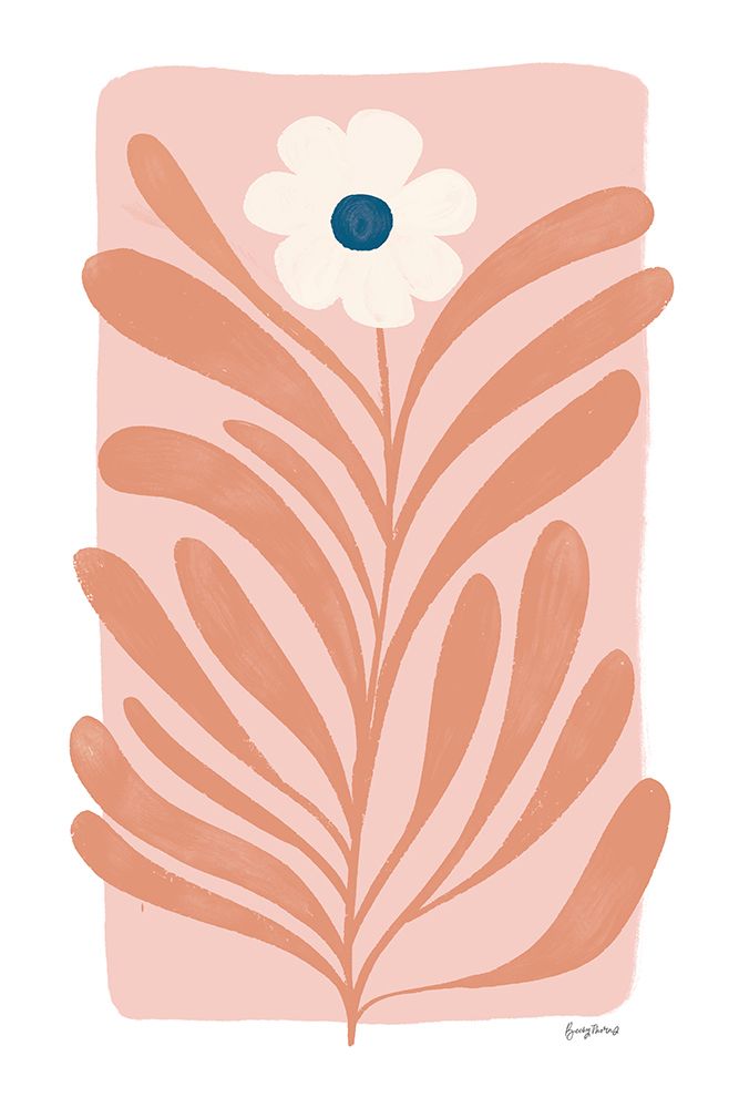 Scandi Flowers IV art print by Becky Thorns for $57.95 CAD