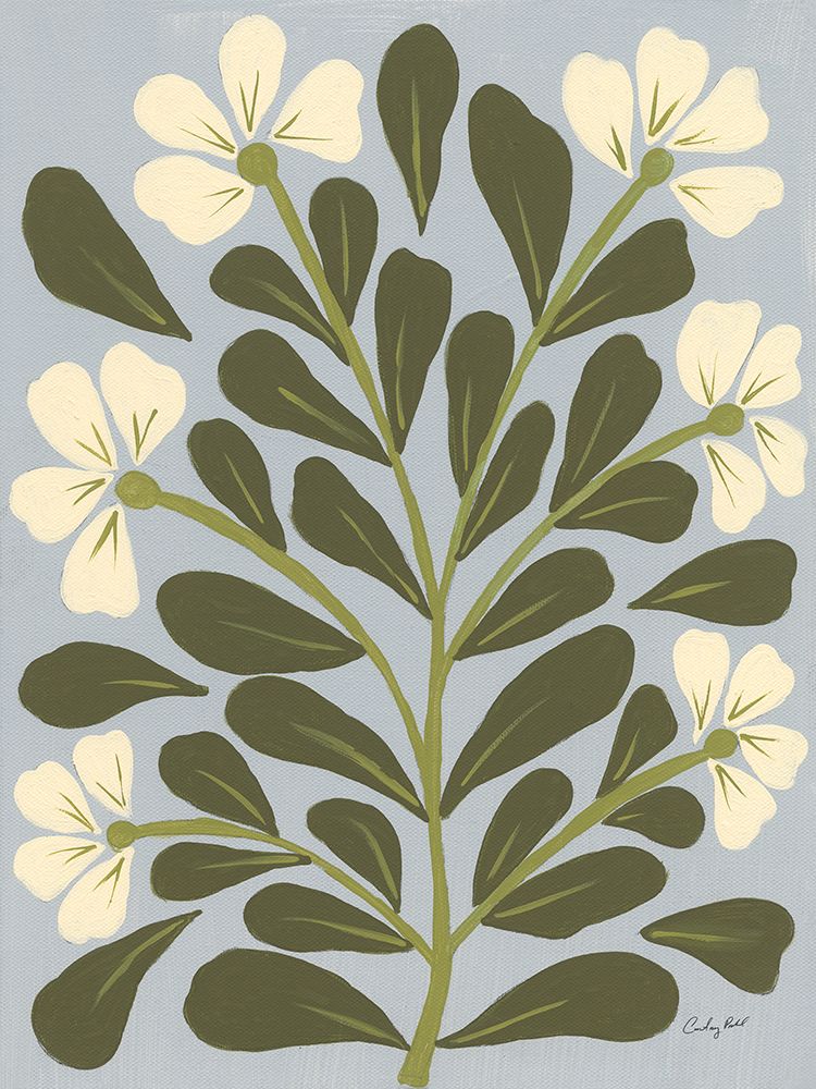 Botanical Bliss I art print by Courtney Prahl for $57.95 CAD