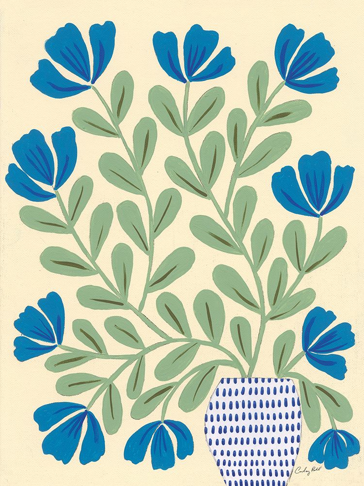 Botanical Bliss II art print by Courtney Prahl for $57.95 CAD