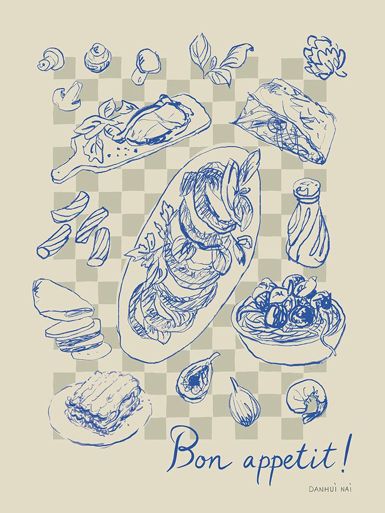 Italiano II art print by Danhui Nai for $57.95 CAD
