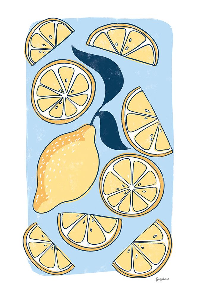 Fun Foodie I art print by Becky Thorns for $57.95 CAD