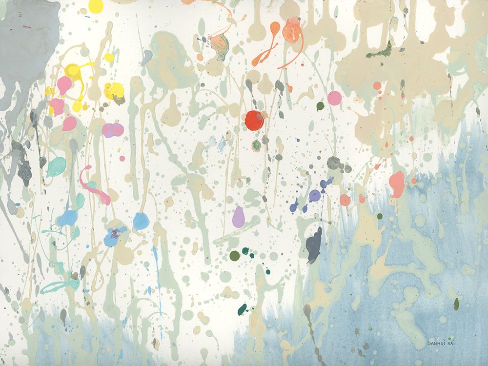 Happy Splatter art print by Danhui Nai for $57.95 CAD