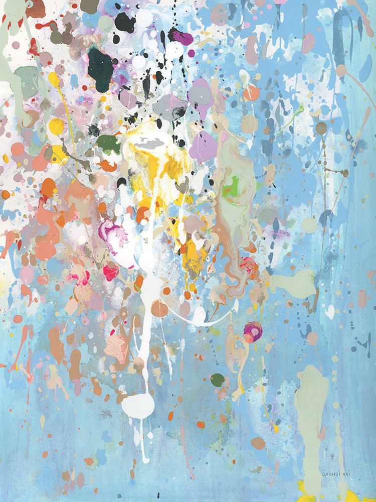 Joyful Splatter art print by Danhui Nai for $57.95 CAD