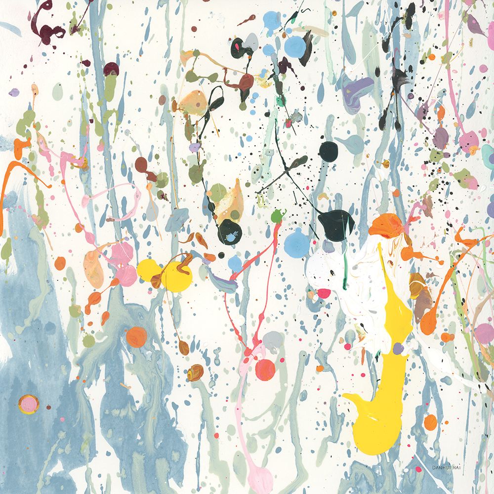 Bright Splatter art print by Danhui Nai for $57.95 CAD
