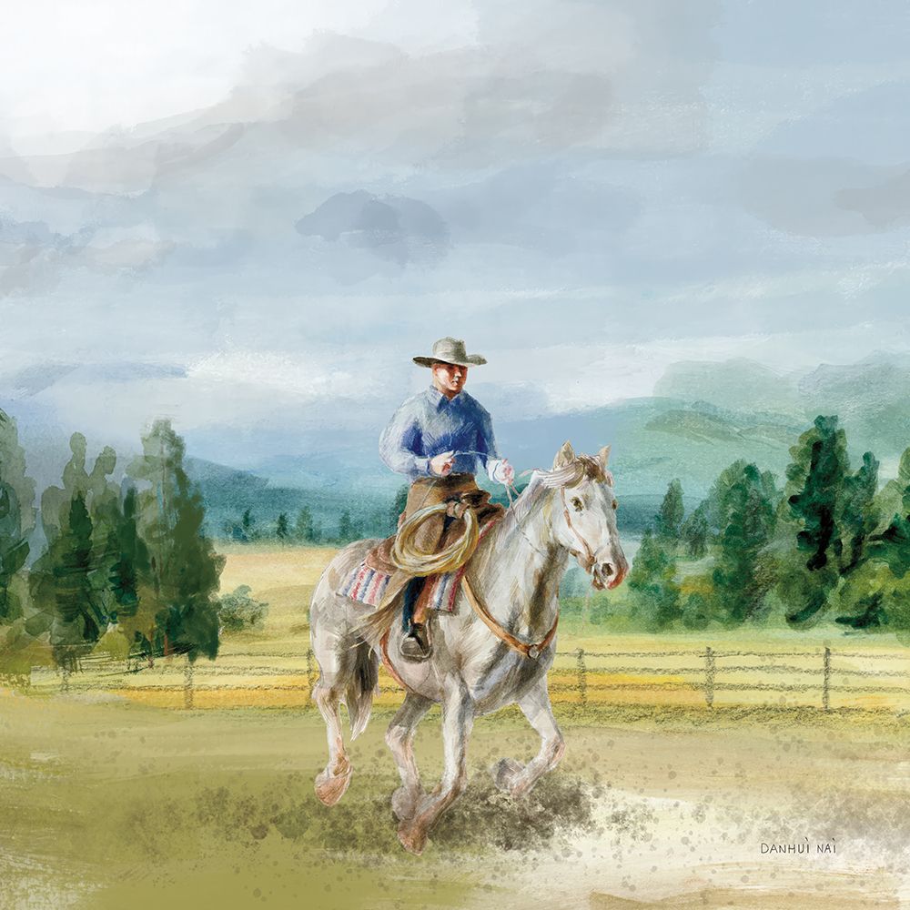 Riders of the Range I art print by Danhui Nai for $57.95 CAD