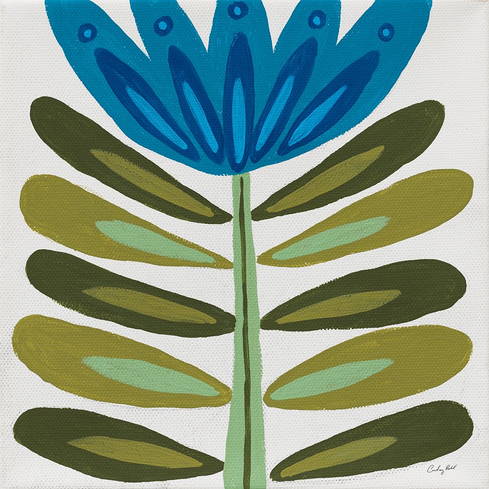Folk Flower art print by Courtney Prahl for $57.95 CAD