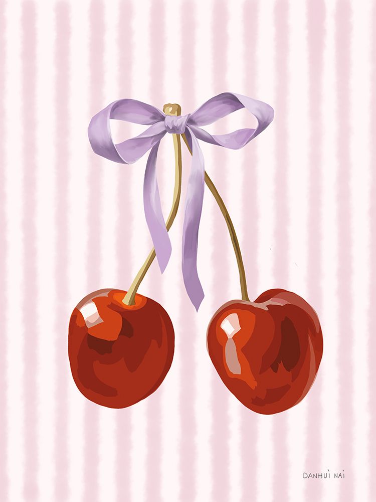 Charming Cherry art print by Danhui Nai for $57.95 CAD