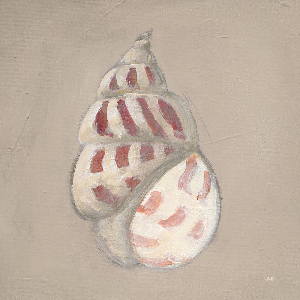 Soft Sea Taupe I art print by Julia Purinton for $57.95 CAD