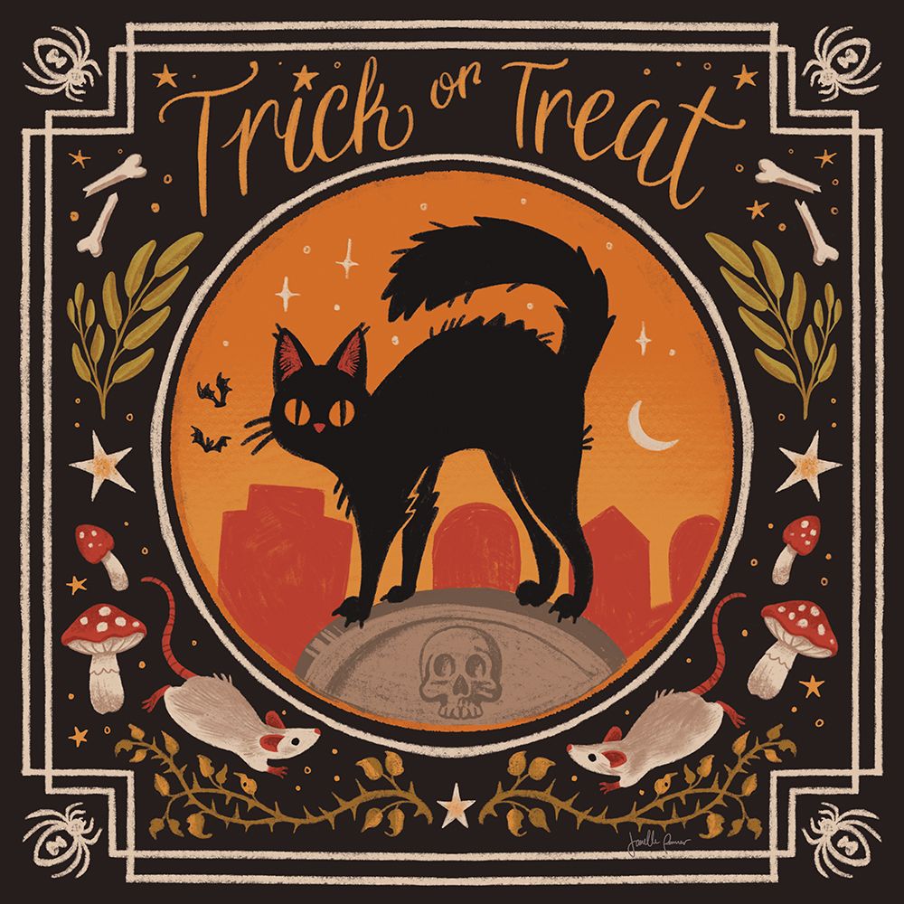 Spooky Season I art print by Janelle Penner for $57.95 CAD
