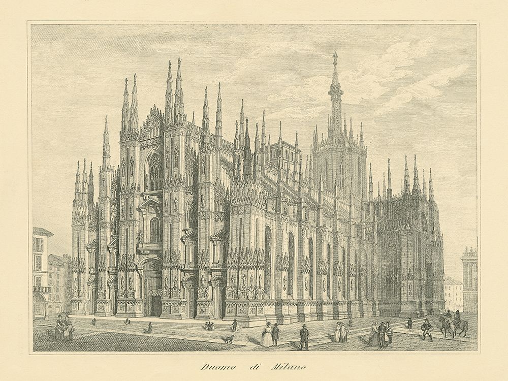 Duomo di Milano art print by Wild Apple Portfolio for $57.95 CAD