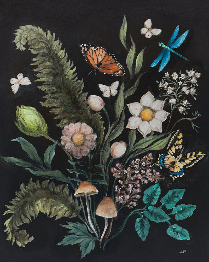 Gothic Botanical II art print by Julia Purinton for $57.95 CAD