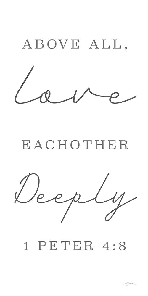 Bible Quote Above All art print by Mary Urban for $57.95 CAD