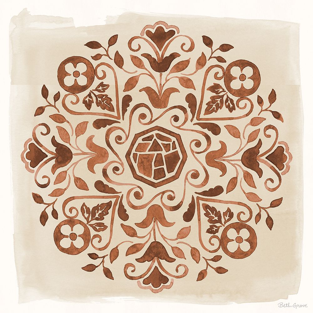 Mediterranean Motif VI Neutral art print by Beth Grove for $57.95 CAD