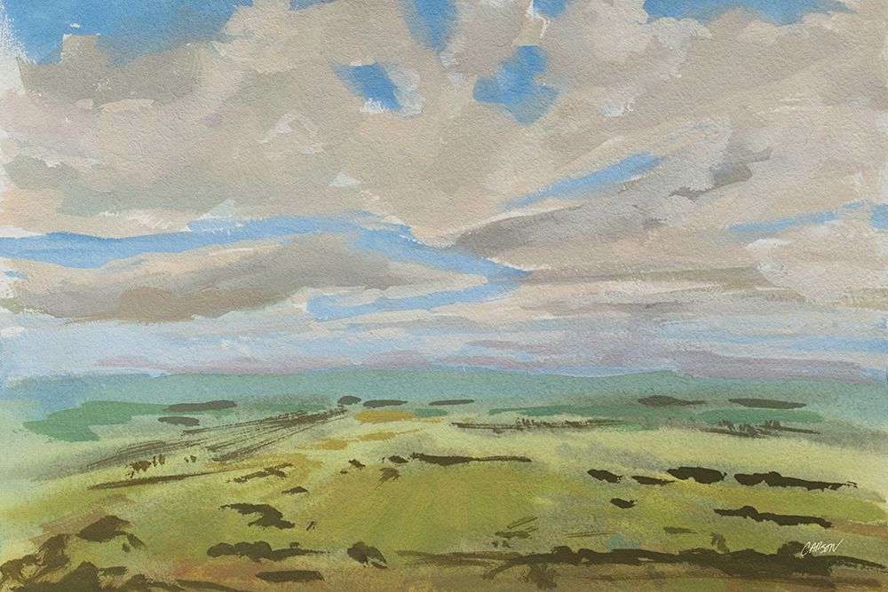 Aerial View art print by Carson Overstreet for $57.95 CAD
